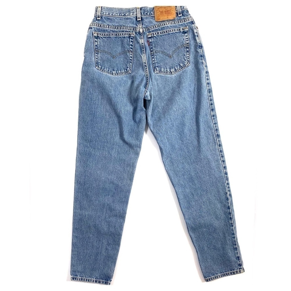 Levi's Relaxed Tapered High Waisted 550 Mom Vintage Jeans SZ 10 MIS - Picture 3 of 6